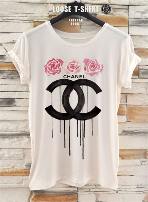 camisetas chanel originales|Blusas y tops .